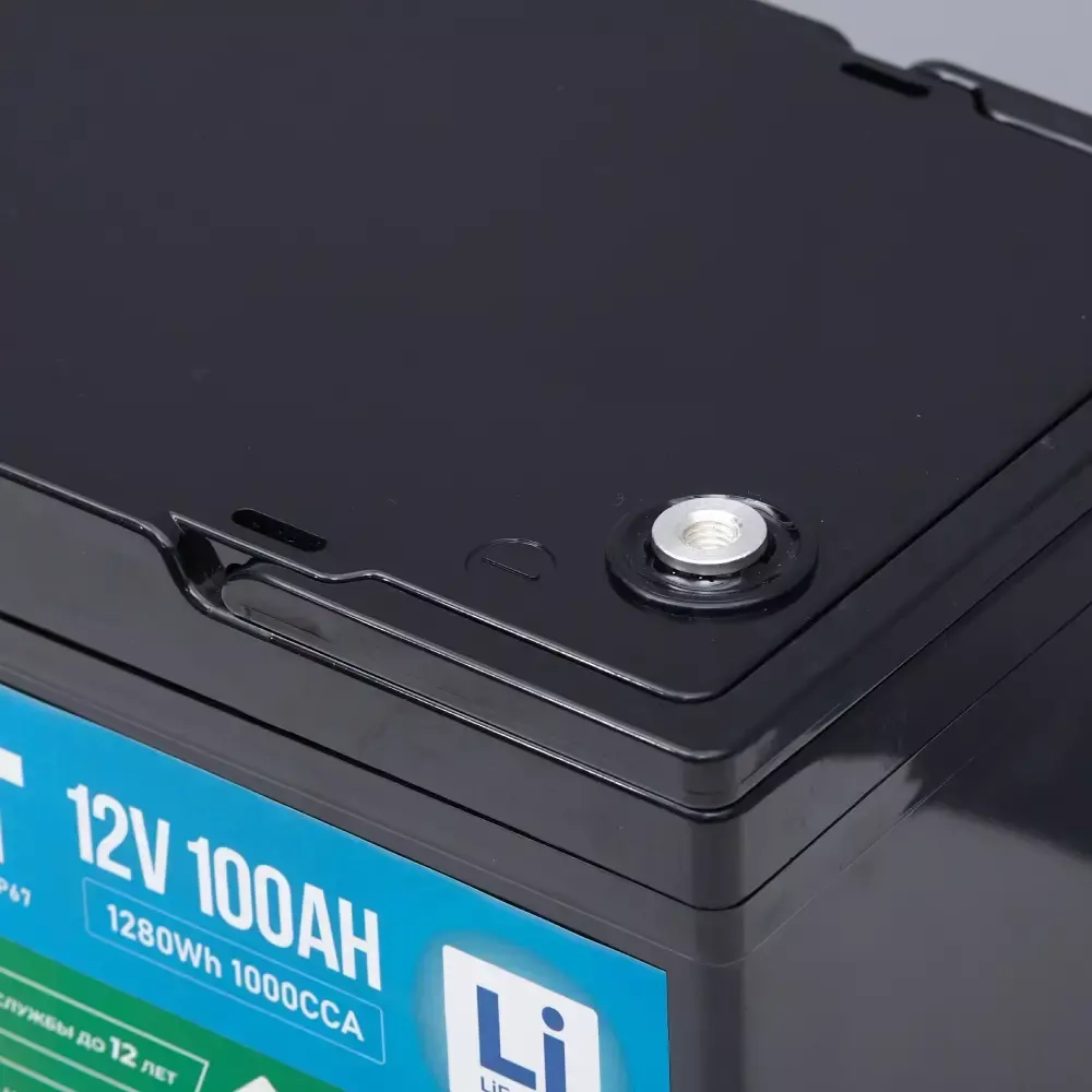 LITJET Тяговый аккумулятор глубокого цикла 12V 100Ah 1280Wh IP67