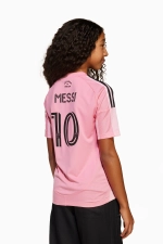 Футболка adidas Messi 10 Inter Miami CF 25/26 Home Junior - розовый