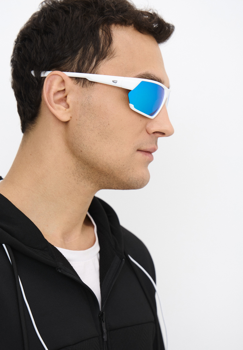 Спортивные очки GOG Surazo / Matt White / Polarized White-Blue Lens