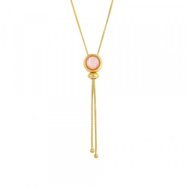 Колье Possebon Pearl Quartz Rose B9655.9 R/G