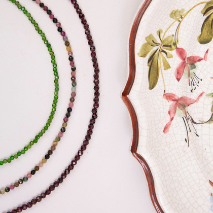 Бусы из Ограненного Граната