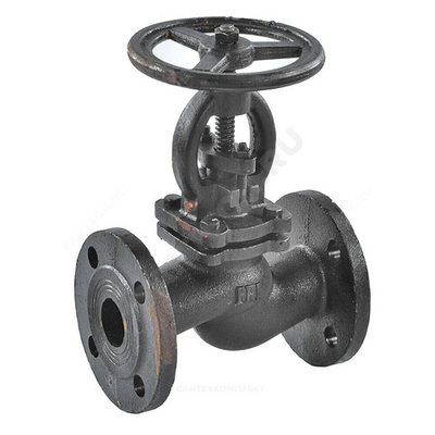 Клапан запорный чугун 15кч16нж Ду 80 Ру25 Тмакс=200 оС фл с маховиком RMCX