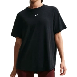 Женская теннисная футболка Nike One Relaxed Dri-Fit Short Sleeve - black/white