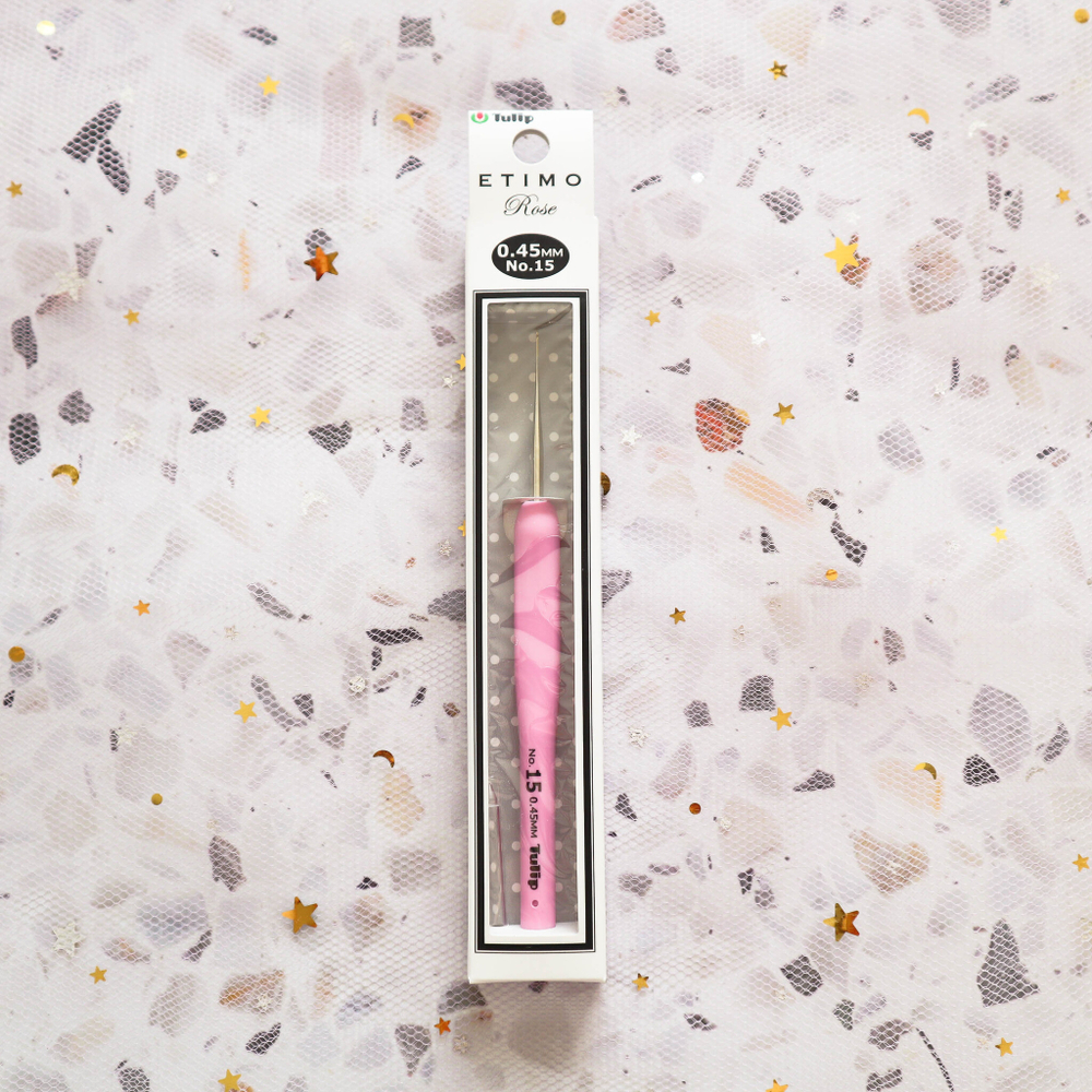 Крючок для вязания Tulip ETIMO Rose