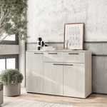 Комод Стандарт 4 дуб крафт белый