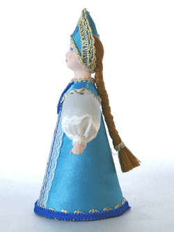 Кукла интерьерная. Девушка в традиционном русском костюме.