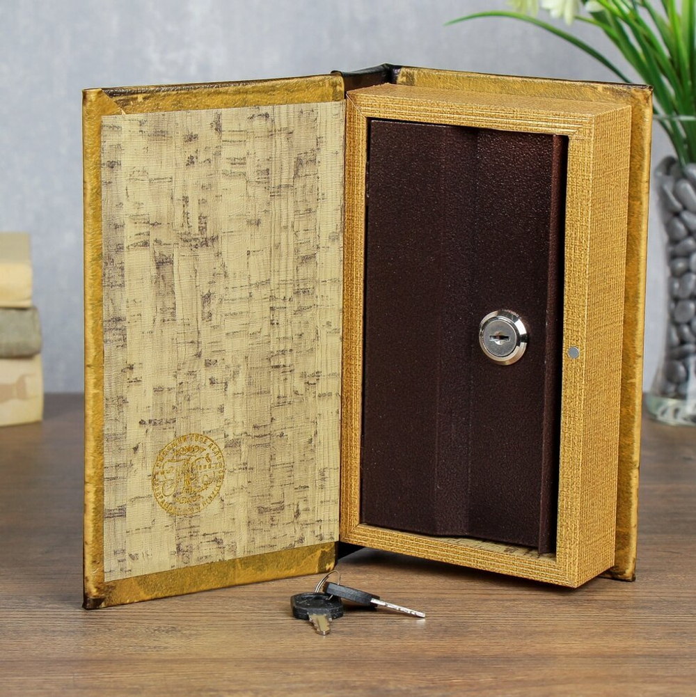 Сейф книга Классика русской рыбалки 21*13*5 см