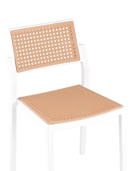 Стул пластиковый Milto белый