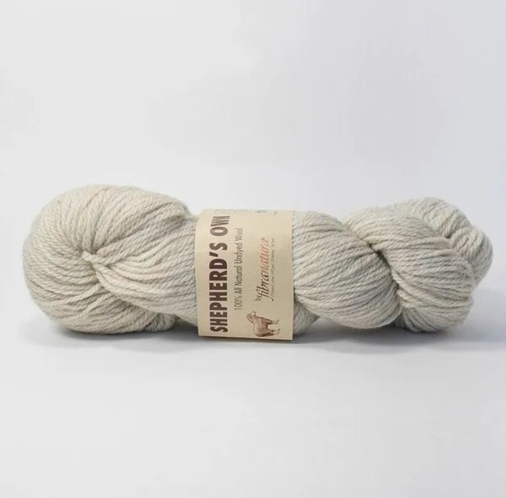 Пряжа 100% овечья шерсть Fibra natura Shepherd s own