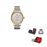 TISSOT Le Locle Collection Automatic Mechanical Movement Men"s Watches Watch 39.3mm Silver Dial