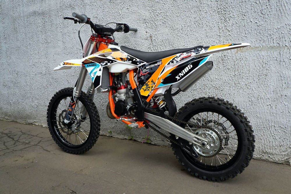 Мотоцикл кроссовый эндуро KOSHINE XN105 Start 19/16