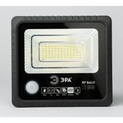 ЭРА Прожектор светодиодный уличный на солн. бат. 50W, 360 lm, 5000K, с датч. движения, ПДУ, IP65