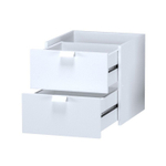 Фора модуль с двумя ящиками, ручка металл, 33*37*33 см, белый