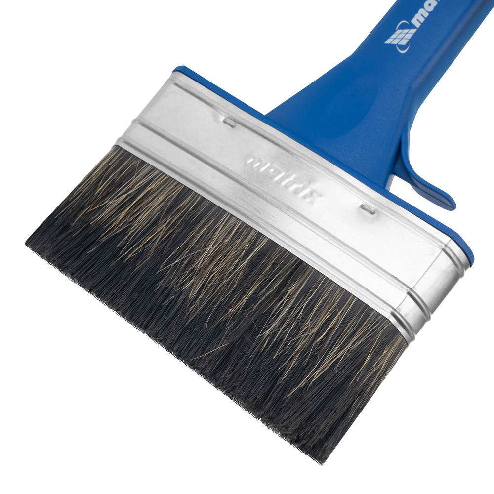 MATRIX Кисть плоская "Водные краски" Color Line 120х25мм смешанная щетина пластиковая ручка