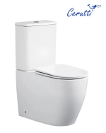 Унитаз VINCE Tornado напольный безободковый Ceruttispa CT10373 (630х350х795) Ceruttispa
