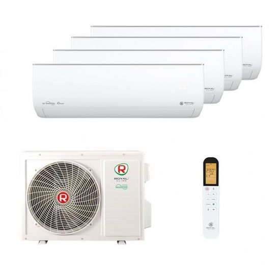Мульти сплит система Royal Clima на 4 комнаты (20+20+20+20 кв.м) Gloria