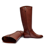 Кожаные офицерские сапоги LAUREN RALPH LAUREN - коричневый(802937804)