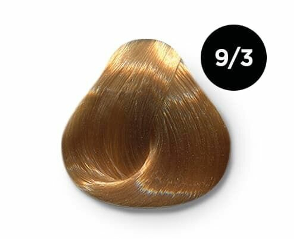 OLLIN SILK TOUCH 9/3 блондин золотистый 60мл Безаммиачный стойкий краситель для волос