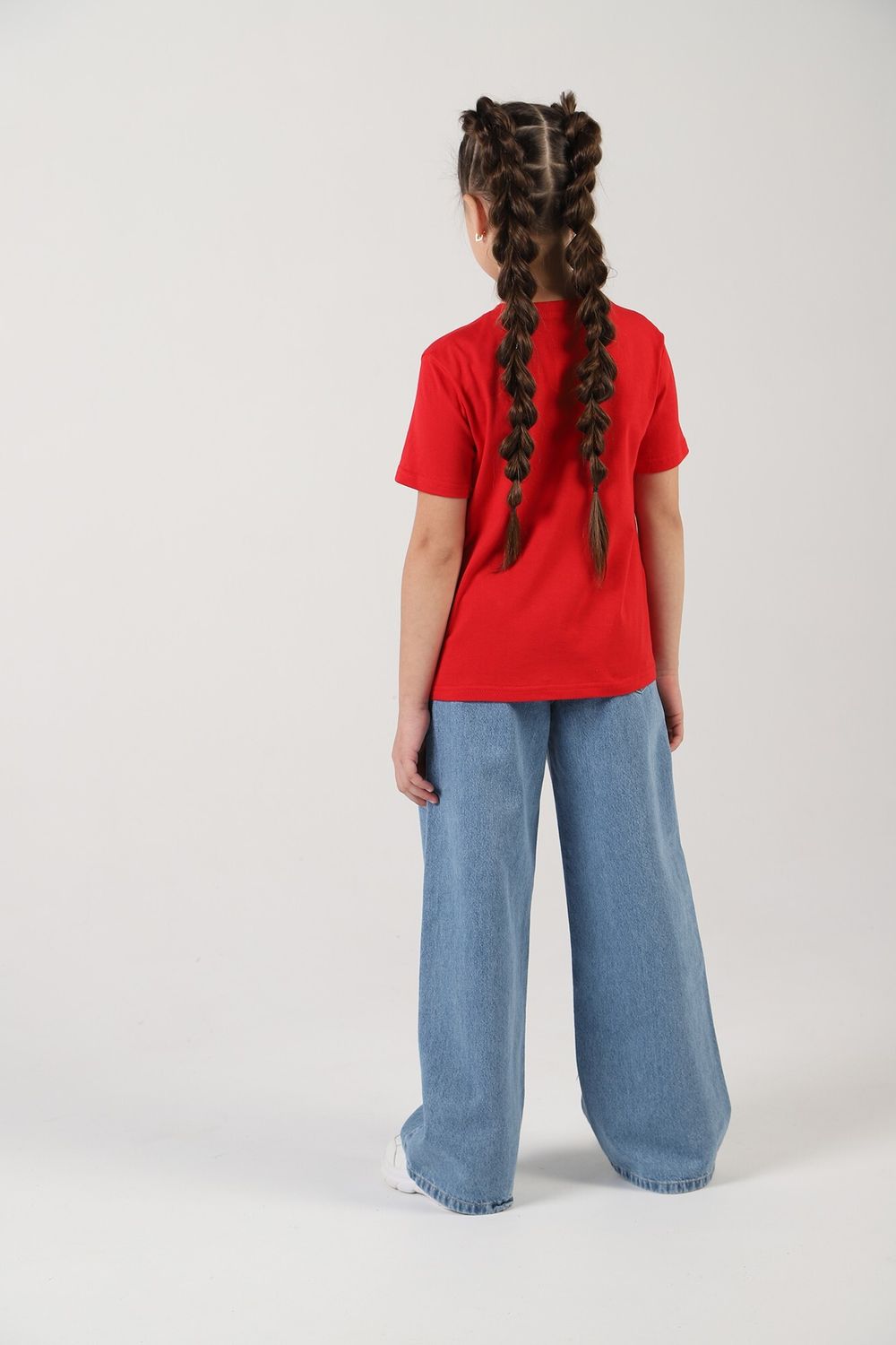 Фуфайка (футболка) для девочки Карнавал-1 Виотекс КРАСНЫЙ