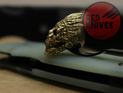 Бусина темлячная "Шаман", латунь