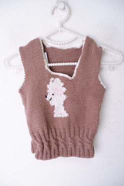 Безрукавка с шерстью на 3 года