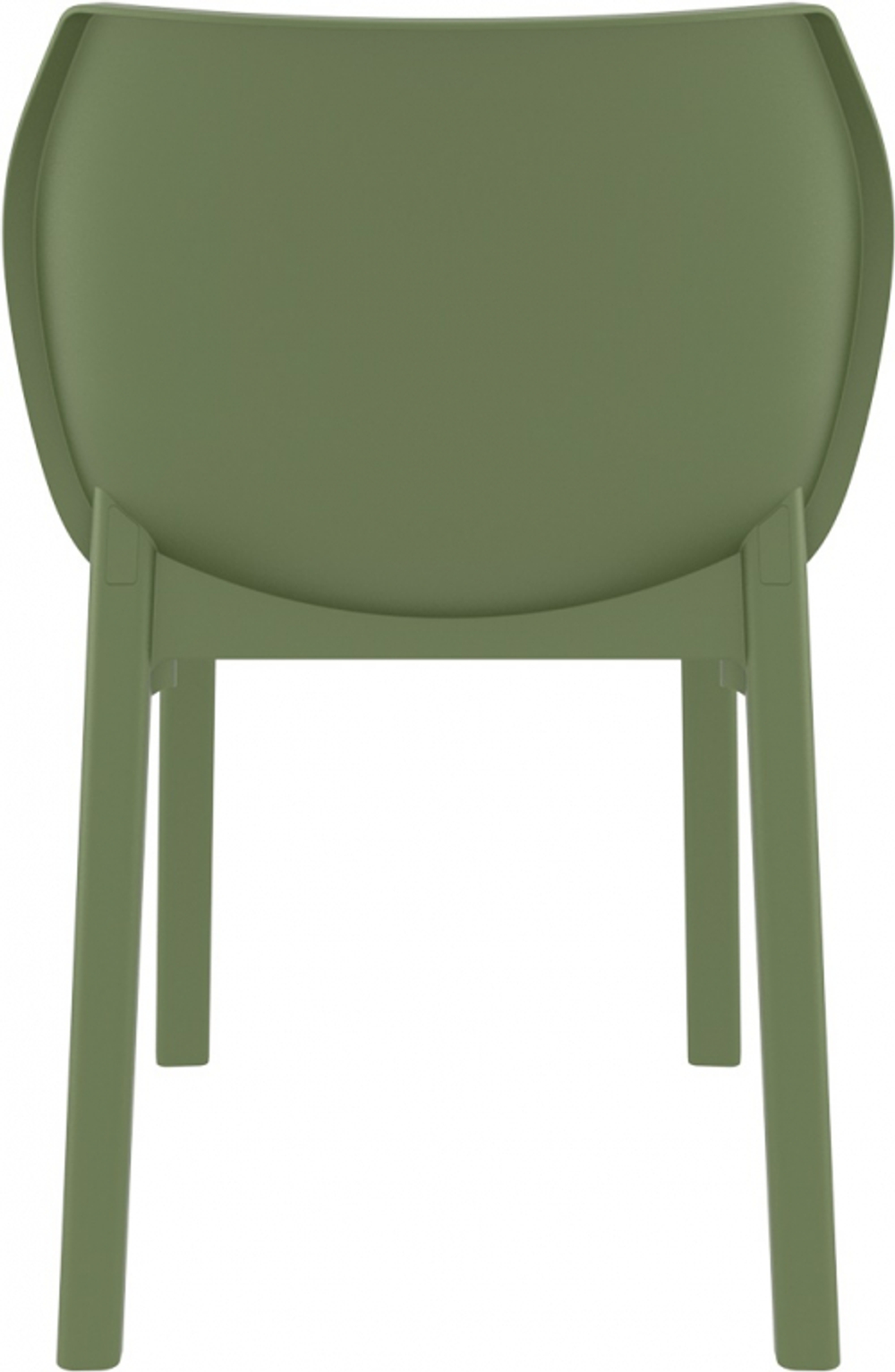 Стул пластиковый Siesta Contract Nora, оливковый