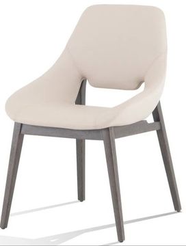 Стул Grace серая экокожа