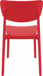 Стул пластиковый Siesta Contract Monna, красный