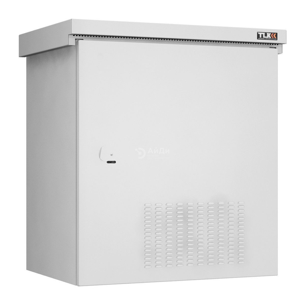 Шкаф укомплектованный уличный всепогодный настенный TLK TWK-158256-M-GY-KIT01