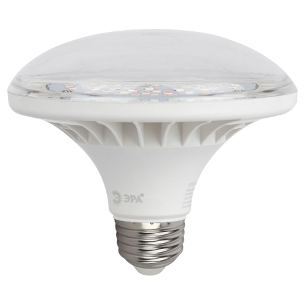 Фитолампа для растений светодиодная ЭРА FITO-18W-Ra90-E27 полного спектра 18 Вт Е27