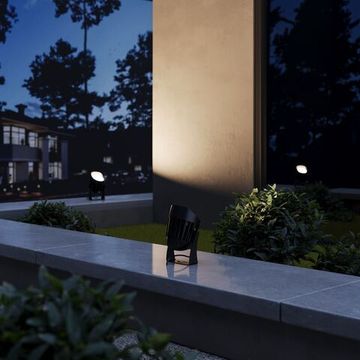 Светильник садово-парковый 29W 4000К a069769 35186/F черный Landscape Elektrostandard