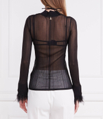 блузка maglia/knit Patrizia Pepe - черный(8K0089 K078)