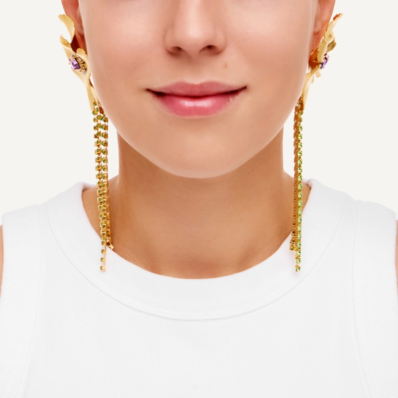 Серьги Коктейль