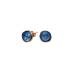 Серьги-пусеты Fiore Luna Ocean Delight A1909.21 BL/RG