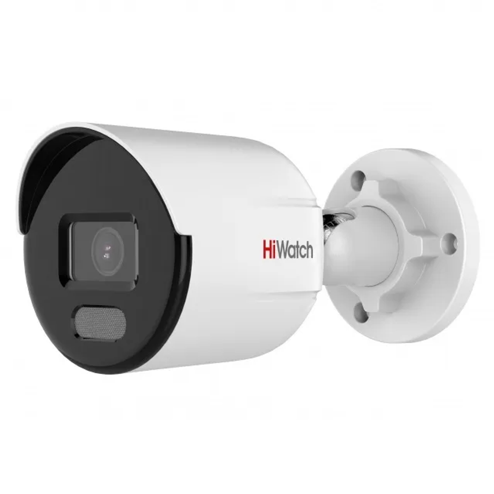 IP видеокамера DS-I450L(C) HiWatch цилиндрическая, уличная, 4Мп, f=2.8мм, микрофон
