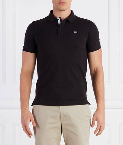 Поло Tommy Jeans - черный(DM0DM15370)