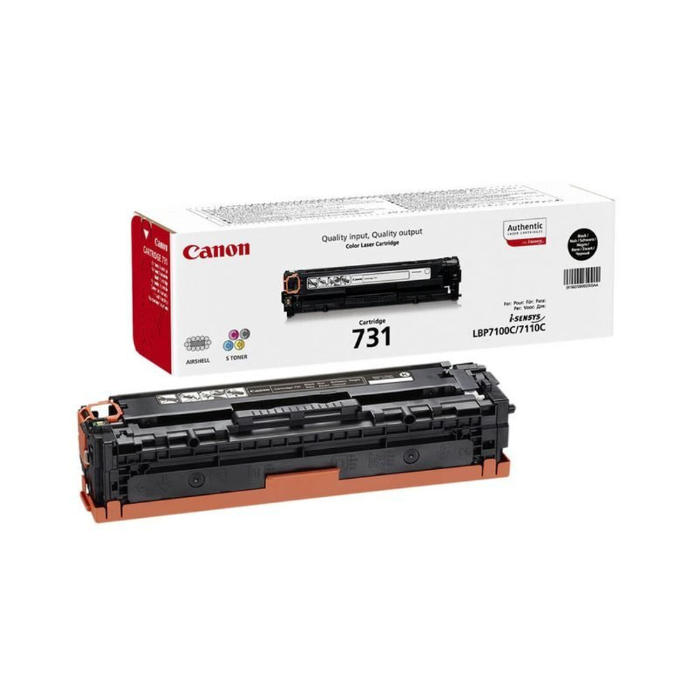 Картридж CANON 731 для LBP710/LBP7110/MF623/MF628/MF8230/MF8280 черный (1.4k)