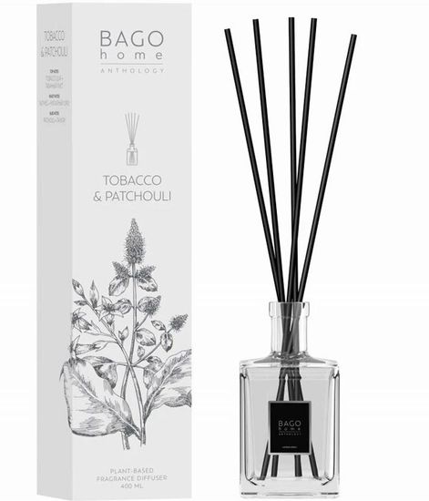 Табак и пачули, ароматический диффузор, Bago home