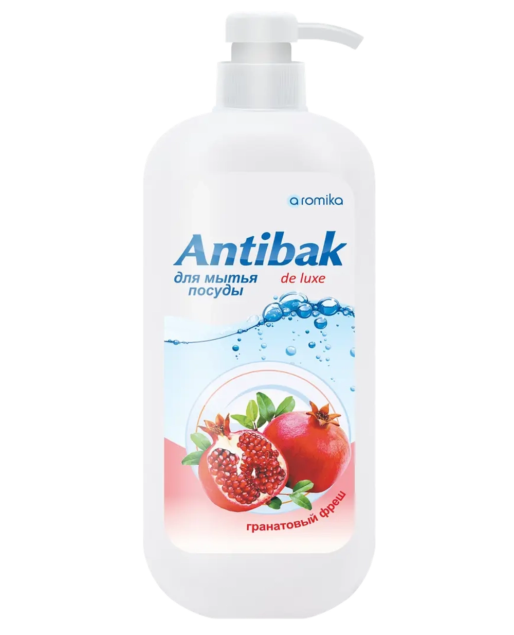 "ANTIBAK de LUXE" 1100мл д/посуды Гранатовый фреш