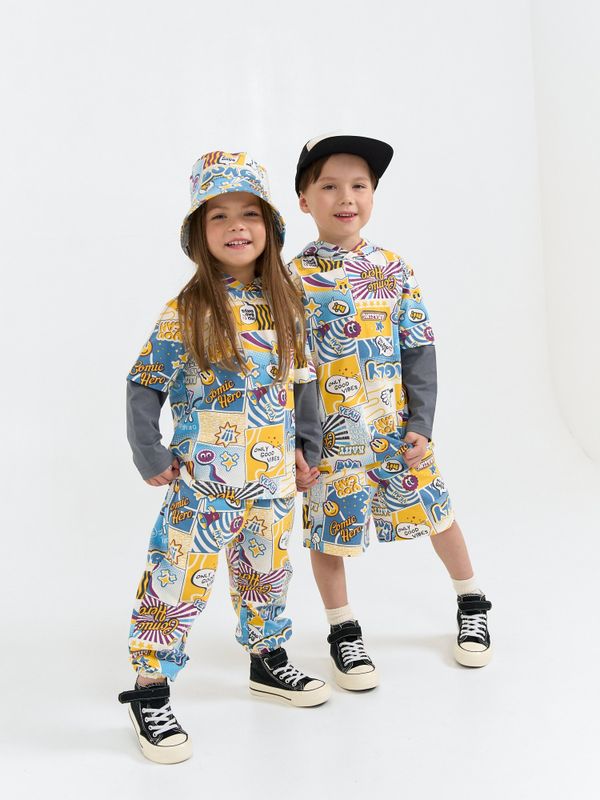 Лонгслив с капюшоном 