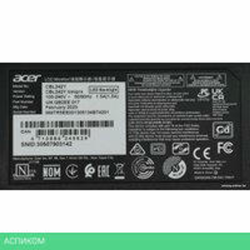 Монитор Acer CBL242Ybmiprx UM.QB2EE.017