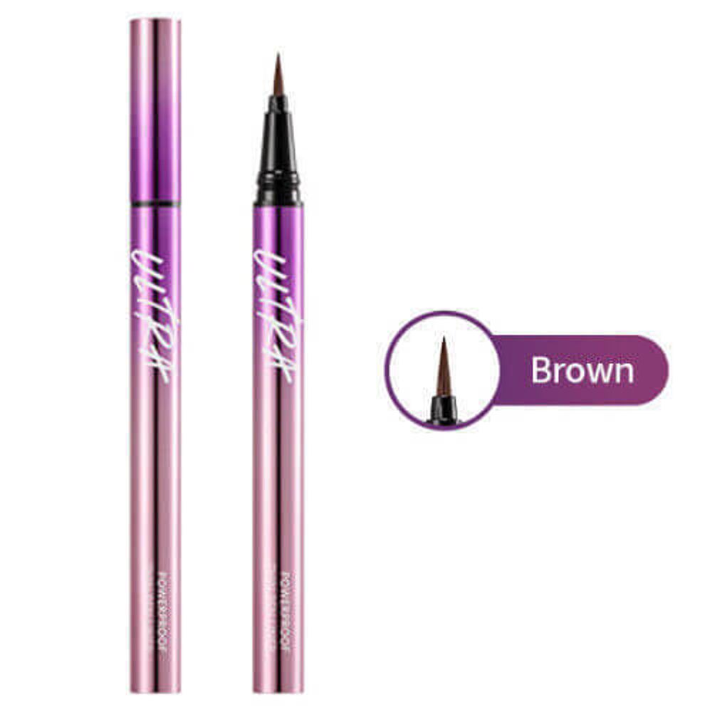 Подводка для глаз водостойкая темно-коричневая MISSHA Ultra Powerprof Thin Pen Liner Dark Brown 0,4г