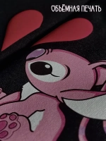 Парные футболки для влюбленных лило и стич