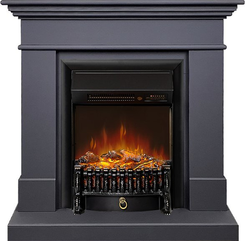 Каминокомплект California SFT (Разборный) - Серый графит с очагом Fobos FX M Black RC