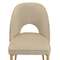 Стул evelyn, велюр, бежевый
