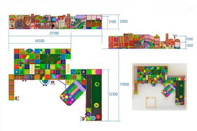 Детский игровой лабиринт «Кошки-мышки»