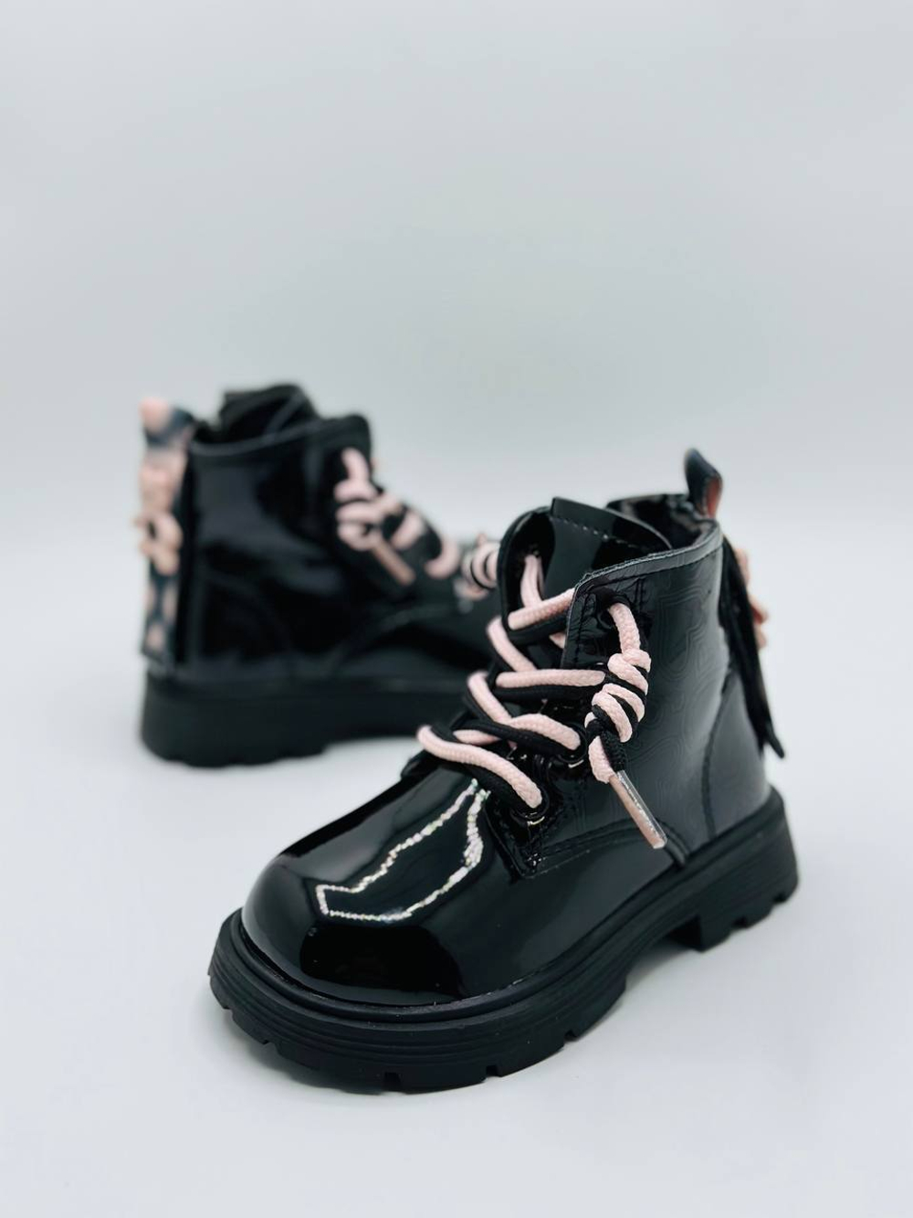 Детские осенние ботинки Buba Black Autumn