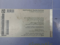 Программное обеспечение Siemens 6AV6618-7ED01-3AB0 Simatic wincc