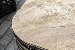 "Ницца" лаунж-зона из искусственного ротанга, цвет бронзовый