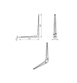 КРОНШТЕЙН МЕТАЛЛИСТ 250Х300 ЦИНК